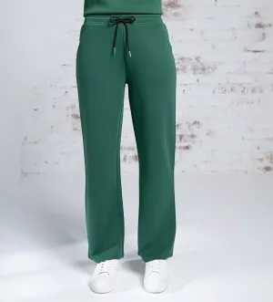 Luxurious emerald green Scuba Trackpant