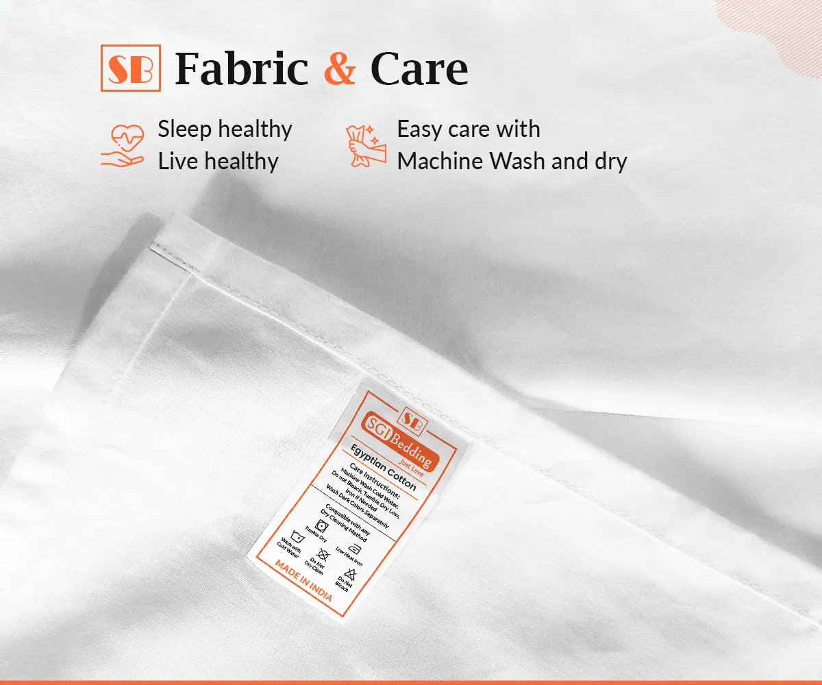 Luxurious Light Grey Sheet Set