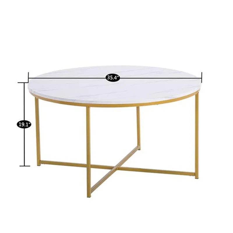 Luxurious Modern Marble Coffee Table