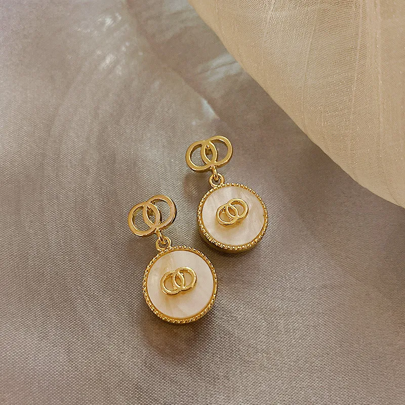 Luxurious Pearl Plant Alloy Electroplating Jewelry Sets