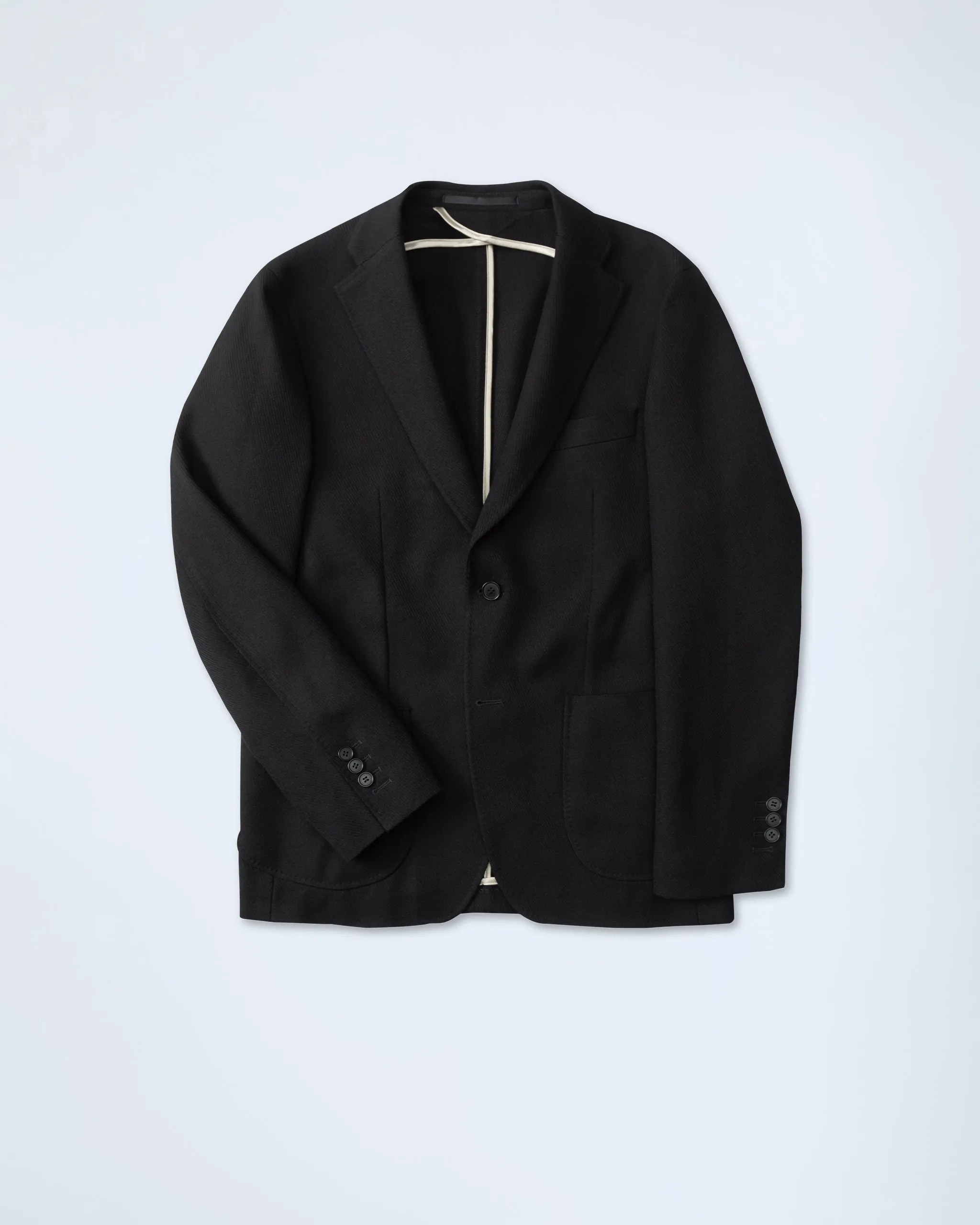 Luxurious Twill Jacket in Black