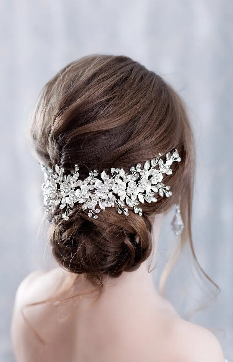 Luxurious Wedding Hair Accessories For Women Flower Headbands