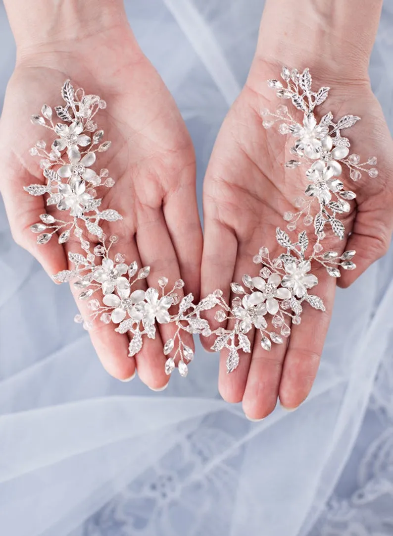 Luxurious Wedding Hair Accessories For Women Flower Headbands