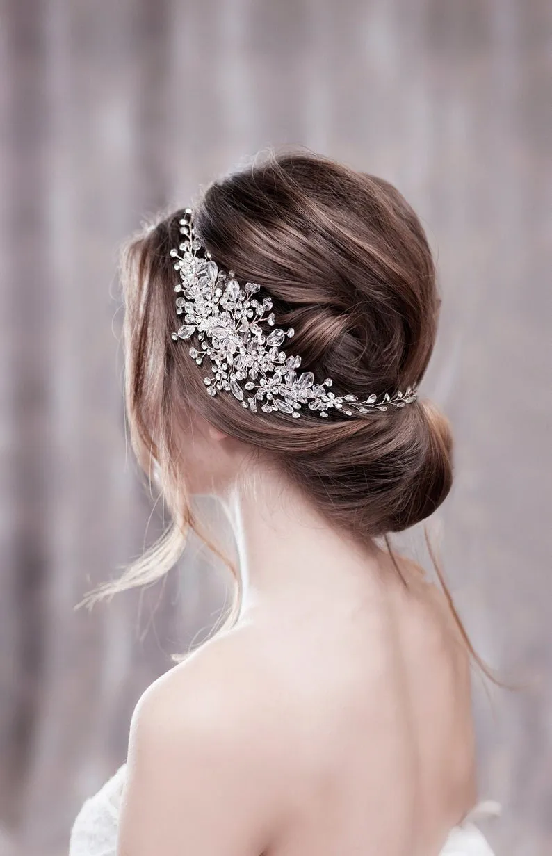 Luxurious Wedding Hair Accessories For Women Flower Headbands