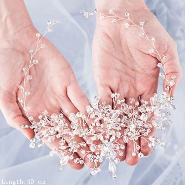 Luxurious Wedding Hair Accessories For Women Flower Headbands