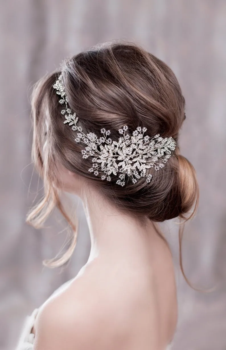 Luxurious Wedding Hair Accessories For Women Flower Headbands