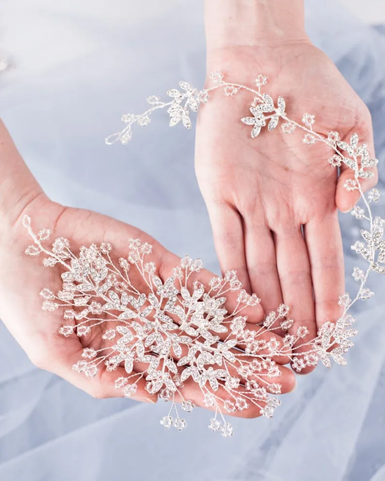 Luxurious Wedding Hair Accessories For Women Flower Headbands