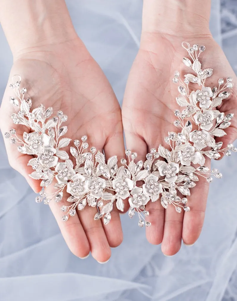 Luxurious Wedding Hair Accessories For Women Flower Headbands