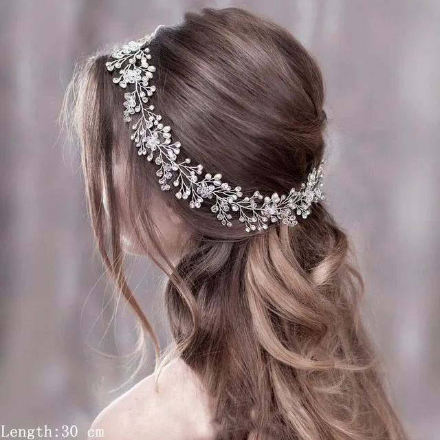 Luxurious Wedding Hair Accessories For Women Flower Headbands
