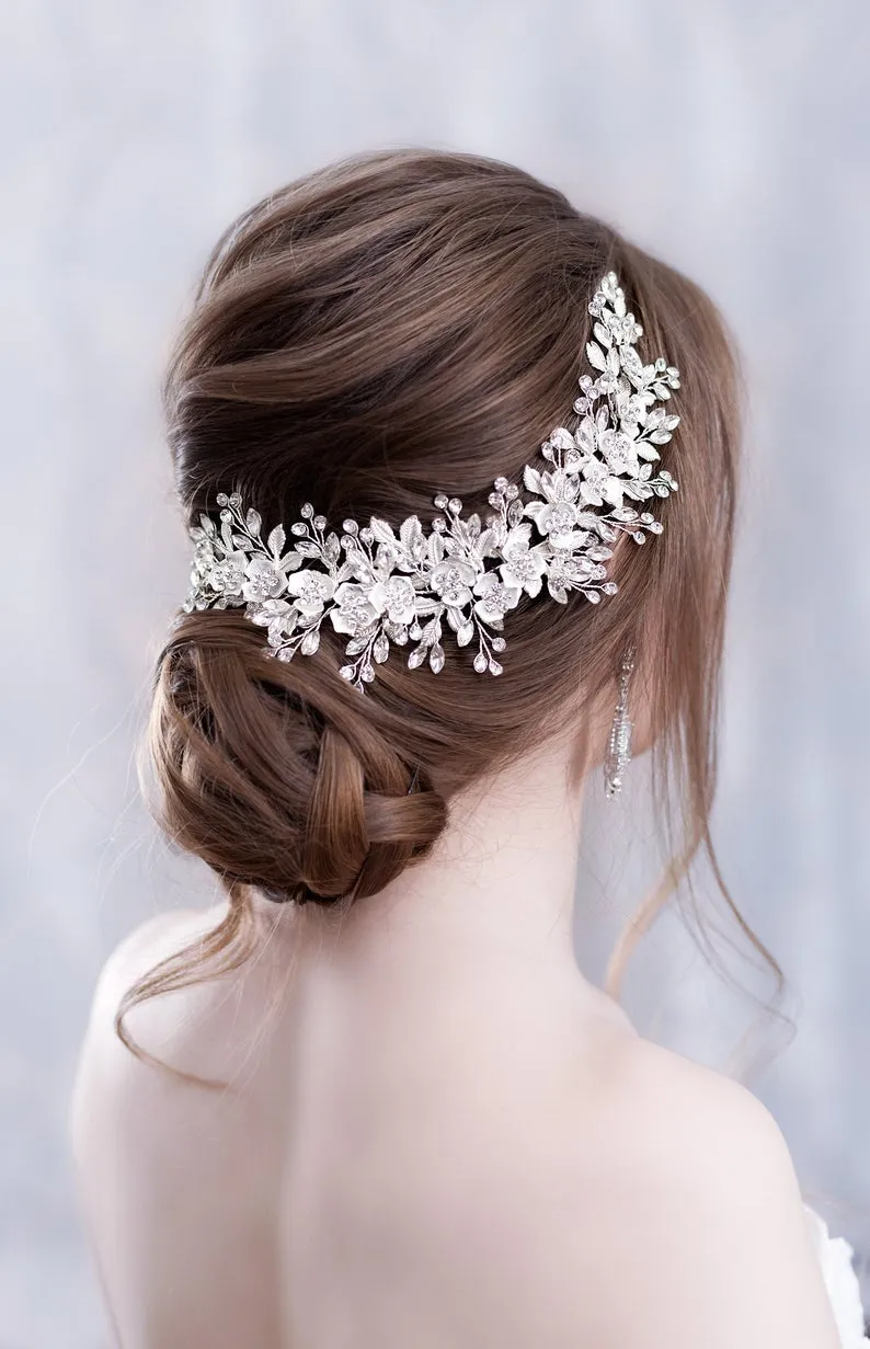 Luxurious Wedding Hair Accessories For Women Flower Headbands