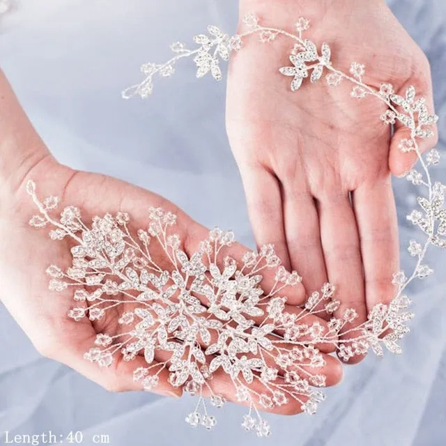 Luxurious Wedding Hair Accessories For Women Flower Headbands