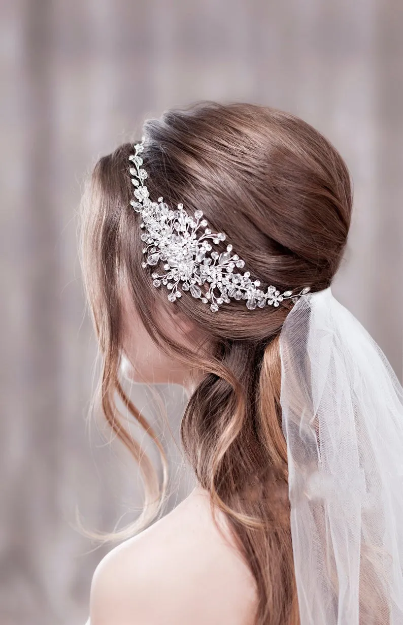 Luxurious Wedding Hair Accessories For Women Flower Headbands