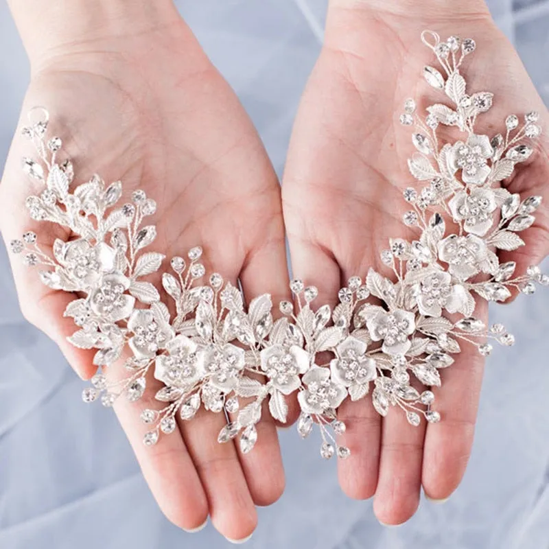 Luxurious Wedding Hair Accessories For Women Flower Headbands