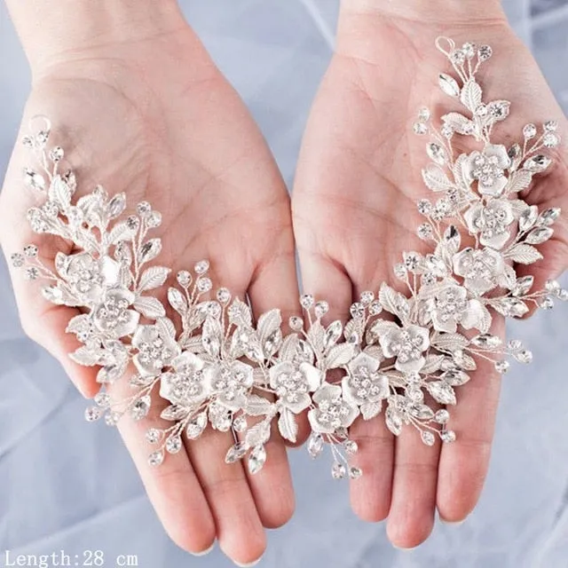 Luxurious Wedding Hair Accessories For Women Flower Headbands
