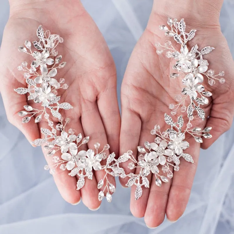 Luxurious Wedding Hair Accessories For Women Flower Headbands