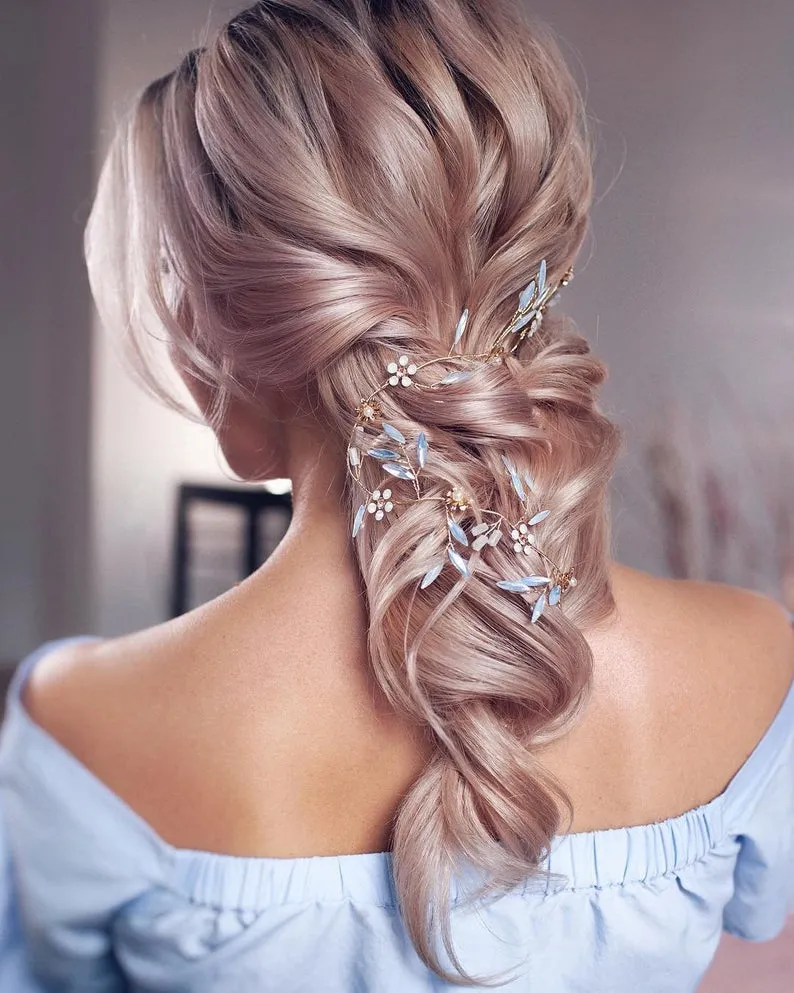 Luxurious Wedding Hair Accessories For Women Flower Headbands
