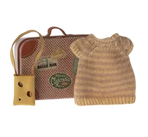 MAILEG - CLOTHING: DRESS AND BAG IN A SUITCASE FOR BIG SISTER