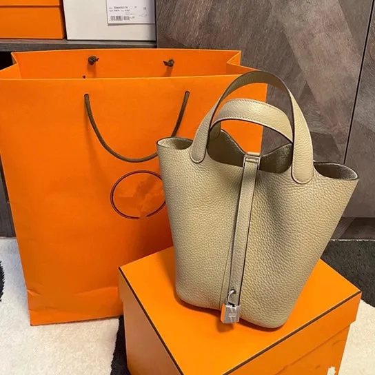 MDC Basket Bag in Caviar Leather (With Free Twilly Scarf and Horse Bag Charm)