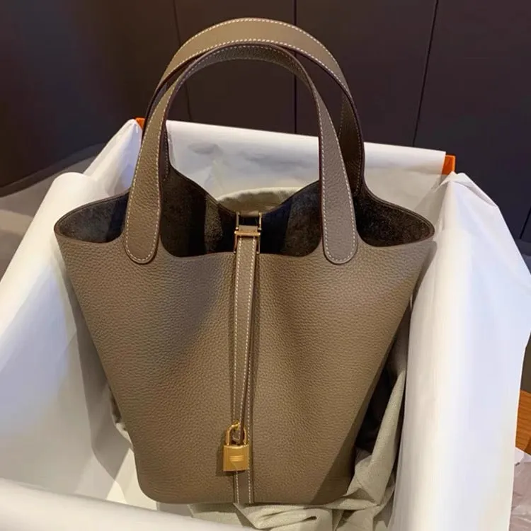 MDC Basket Bag in Caviar Leather (With Free Twilly Scarf and Horse Bag Charm)