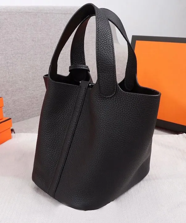 MDC Basket Bag in Caviar Leather (With Free Twilly Scarf and Horse Bag Charm)