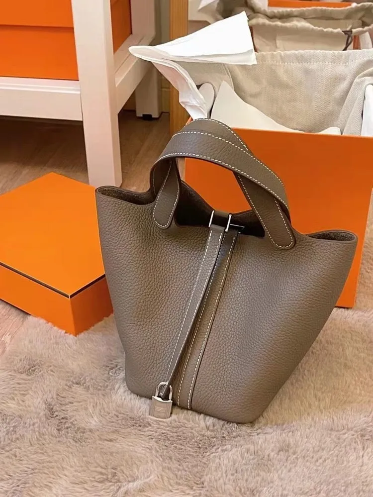 MDC Basket Bag in Caviar Leather (With Free Twilly Scarf and Horse Bag Charm)