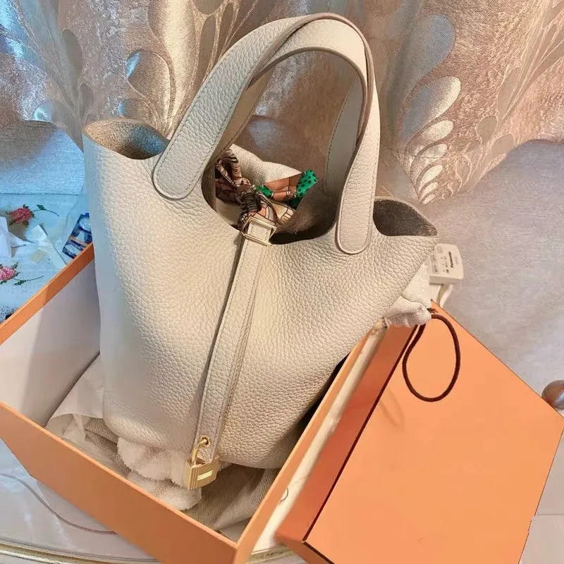 MDC Basket Bag in Caviar Leather (With Free Twilly Scarf and Horse Bag Charm)