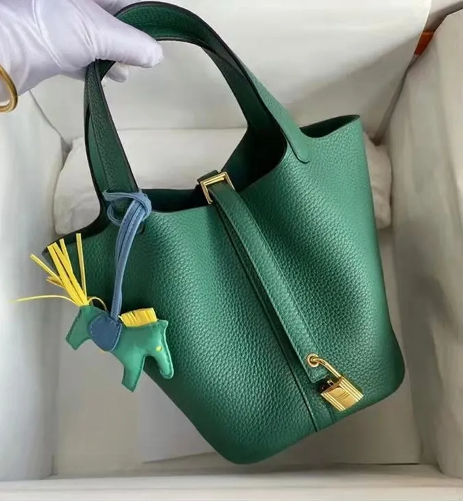 MDC Basket Bag in Caviar Leather (With Free Twilly Scarf and Horse Bag Charm)