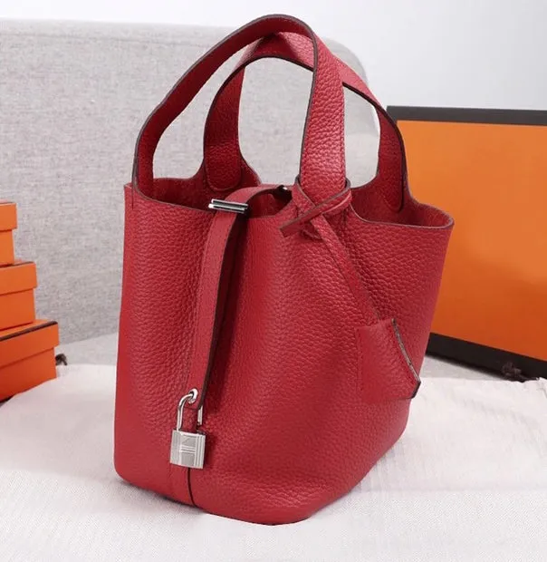 MDC Basket Bag in Caviar Leather (With Free Twilly Scarf and Horse Bag Charm)