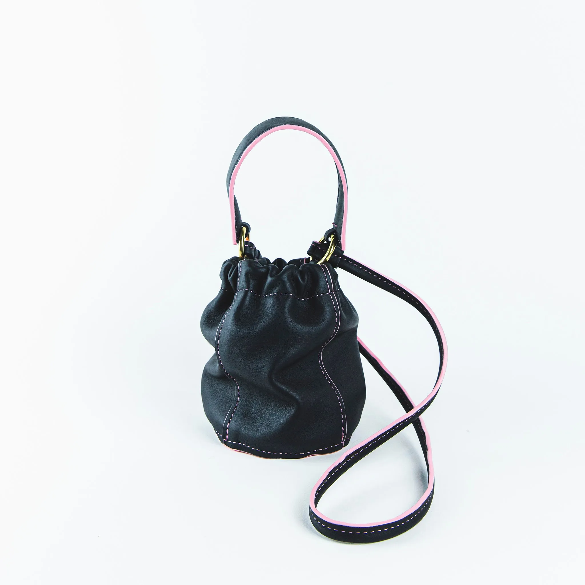 Mini Elodie Puff Bag - Licorice