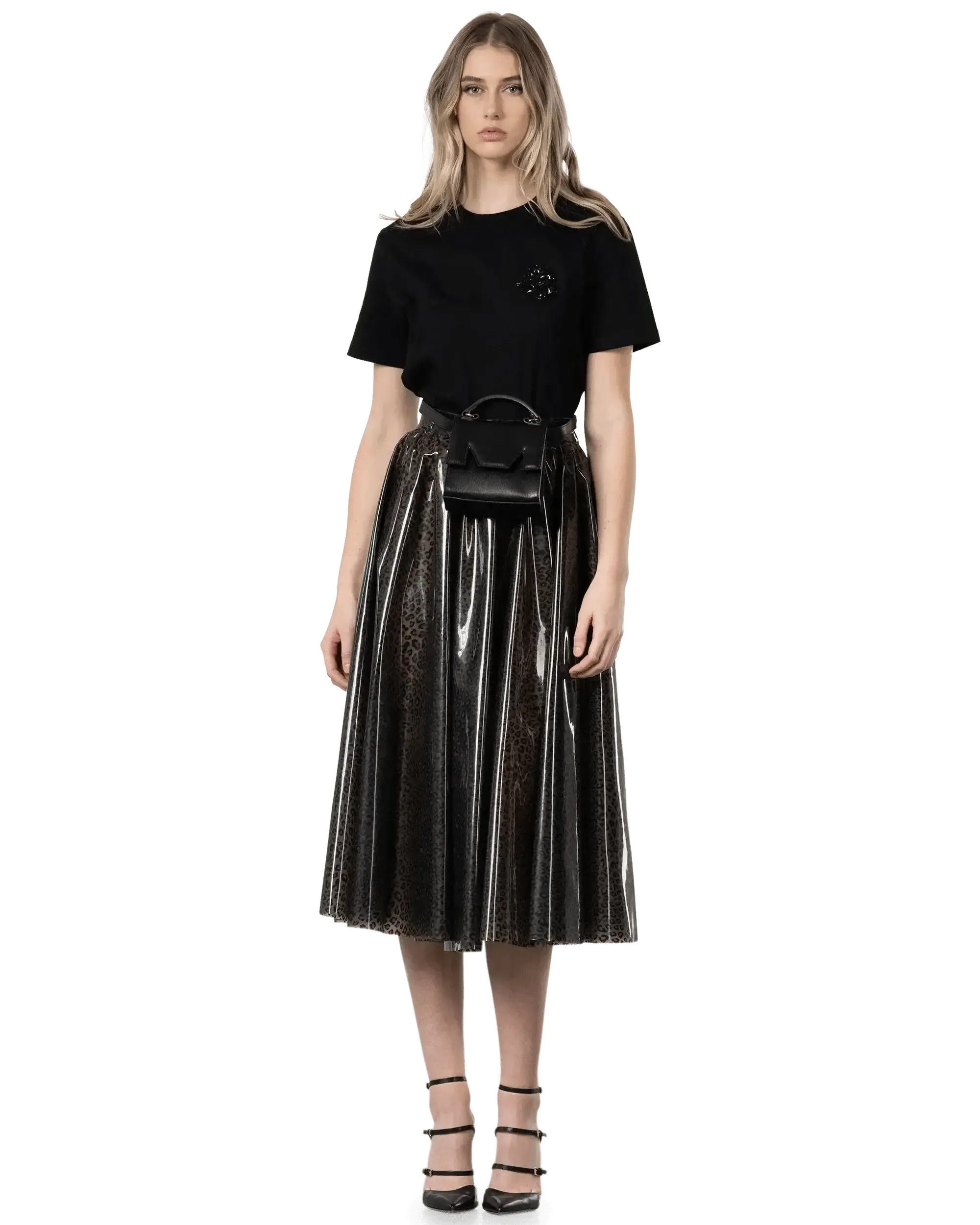Mini 'M' Flap Belt Bag
