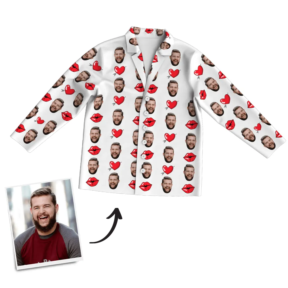 Mother's Day Pajamas Custom Face Pajama Set Anniversary Gifts