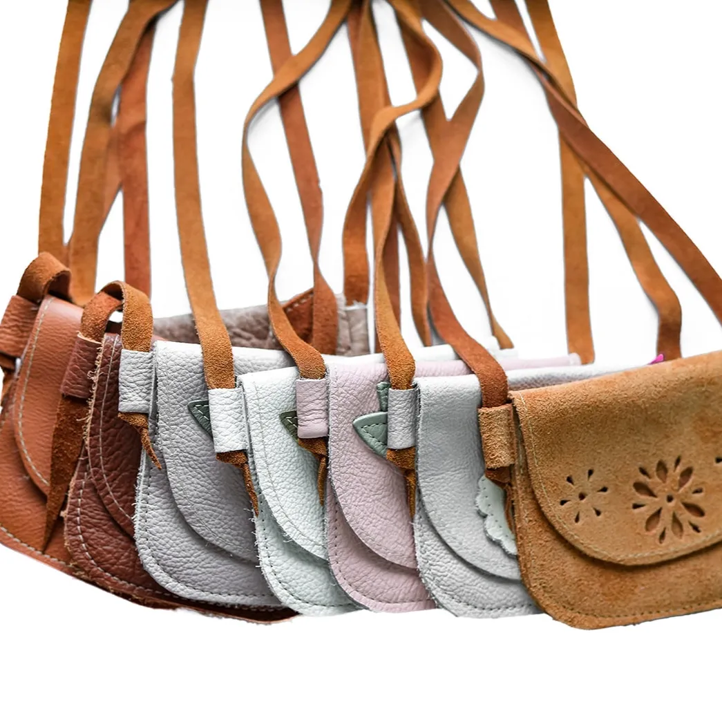 Mouse & Mushroom Leather Purse - Starry Knight Designs