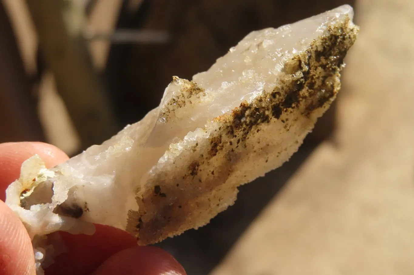 Natural Drusy Quartz Coated Calcite Pseudomorph Specimens x 20 From Alberts Mountain, Lesotho