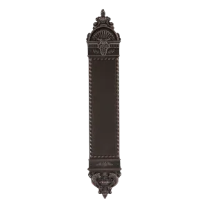 New Orleans Pushplate in Timeless Bronze