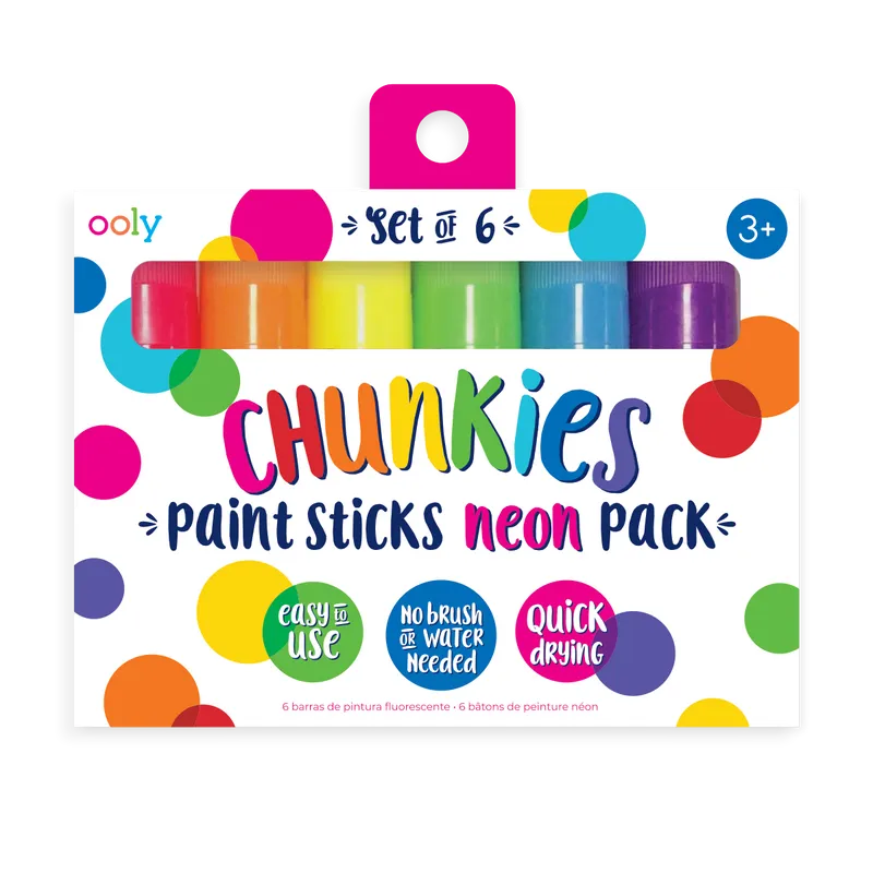 Ooly Chunkies Paint Sticks - Neon