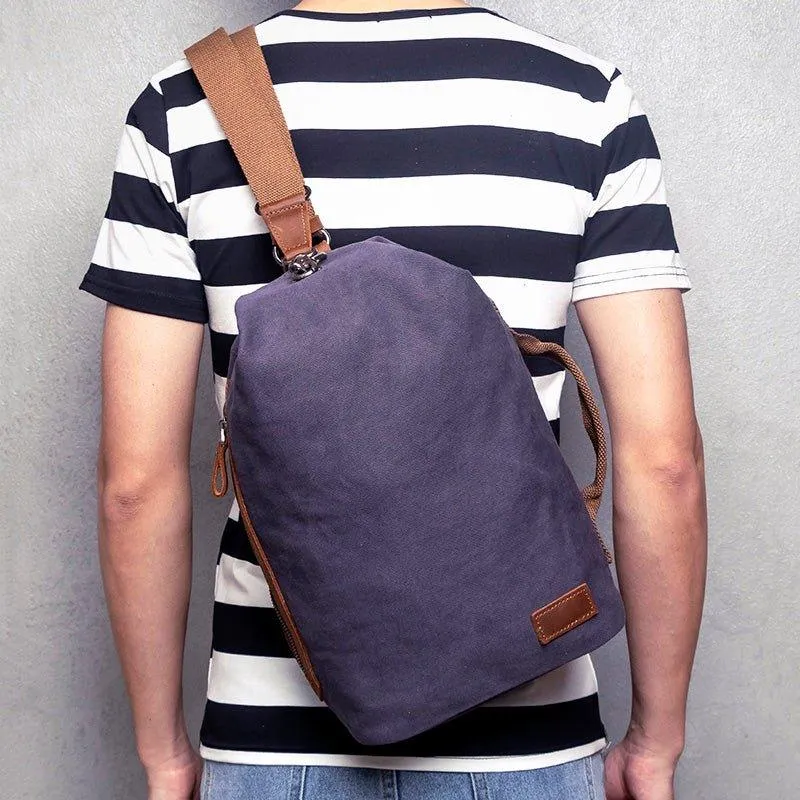 Outdoor Sling Backpack For Mens