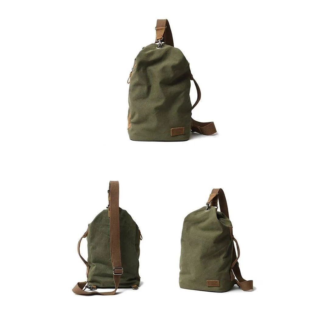 Outdoor Sling Backpack For Mens