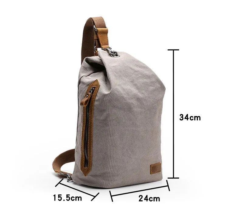 Outdoor Sling Backpack For Mens