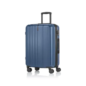 Pack Easy - (size M) 85L Jolly trolley shell suitcase with TSA combination lock (8902NA) - Navy