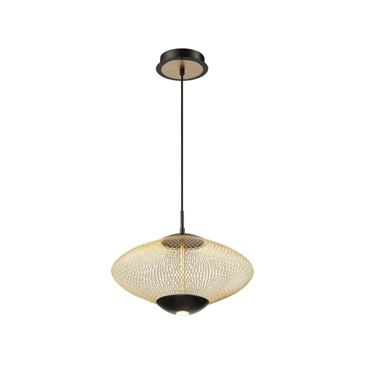 Park 14 n. 2 Lights LED Pendant Light Black finish