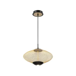 Park 14 n. 2 Lights LED Pendant Light Black finish