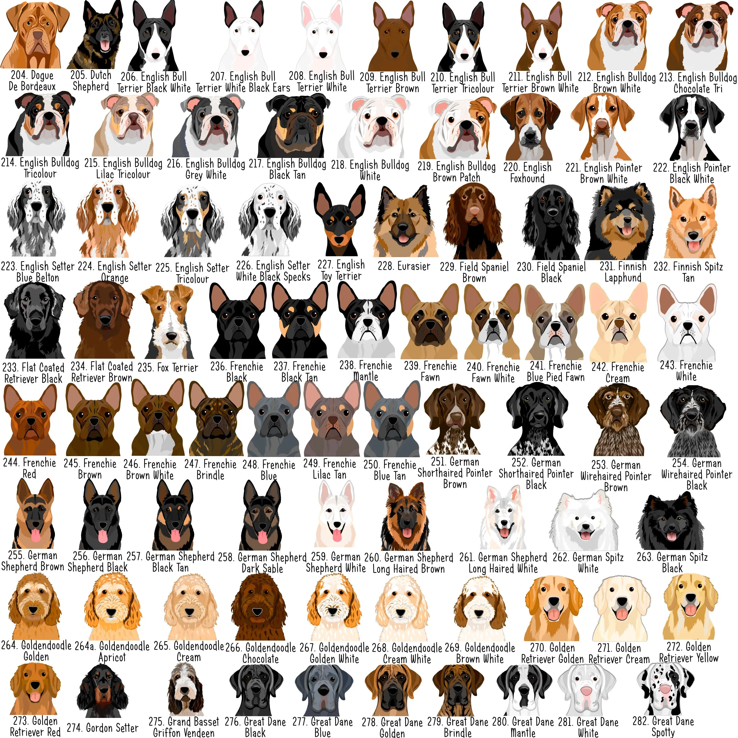 Personalised Dog Traditional Christmas Scene Decoration