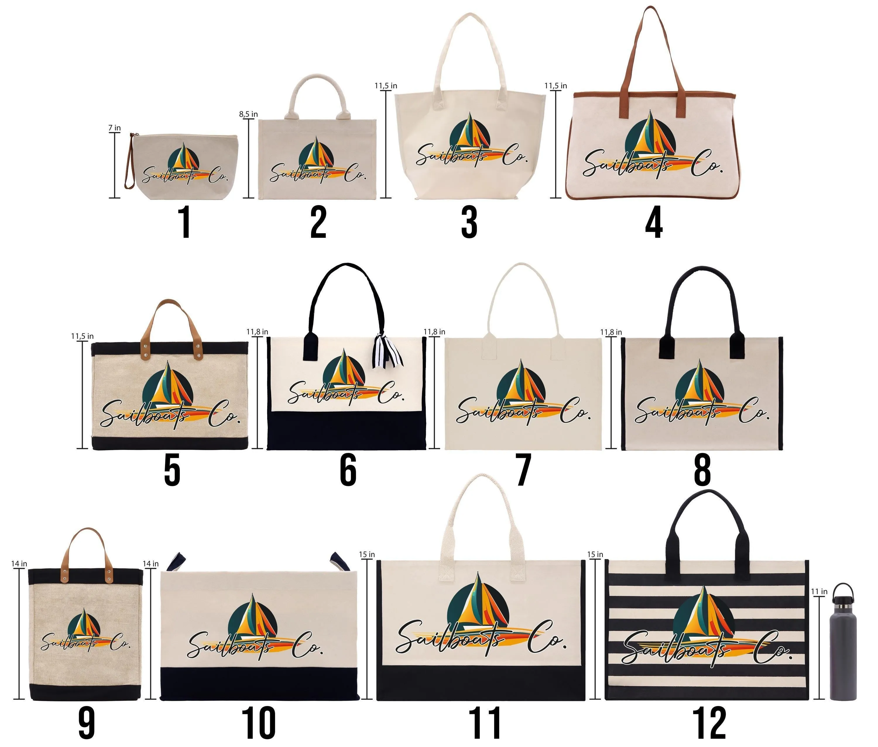 Personalized Hair Stylist Custom Cotton Canvas Tote Bag Hairdresser Gift Bag Beauty Salon Bag Stylist Supply Bag Barber Gift (HRST1015)