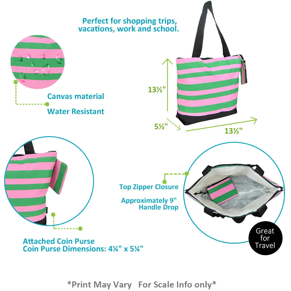 Pink Peppermint NGIL Canvas Tote Bag