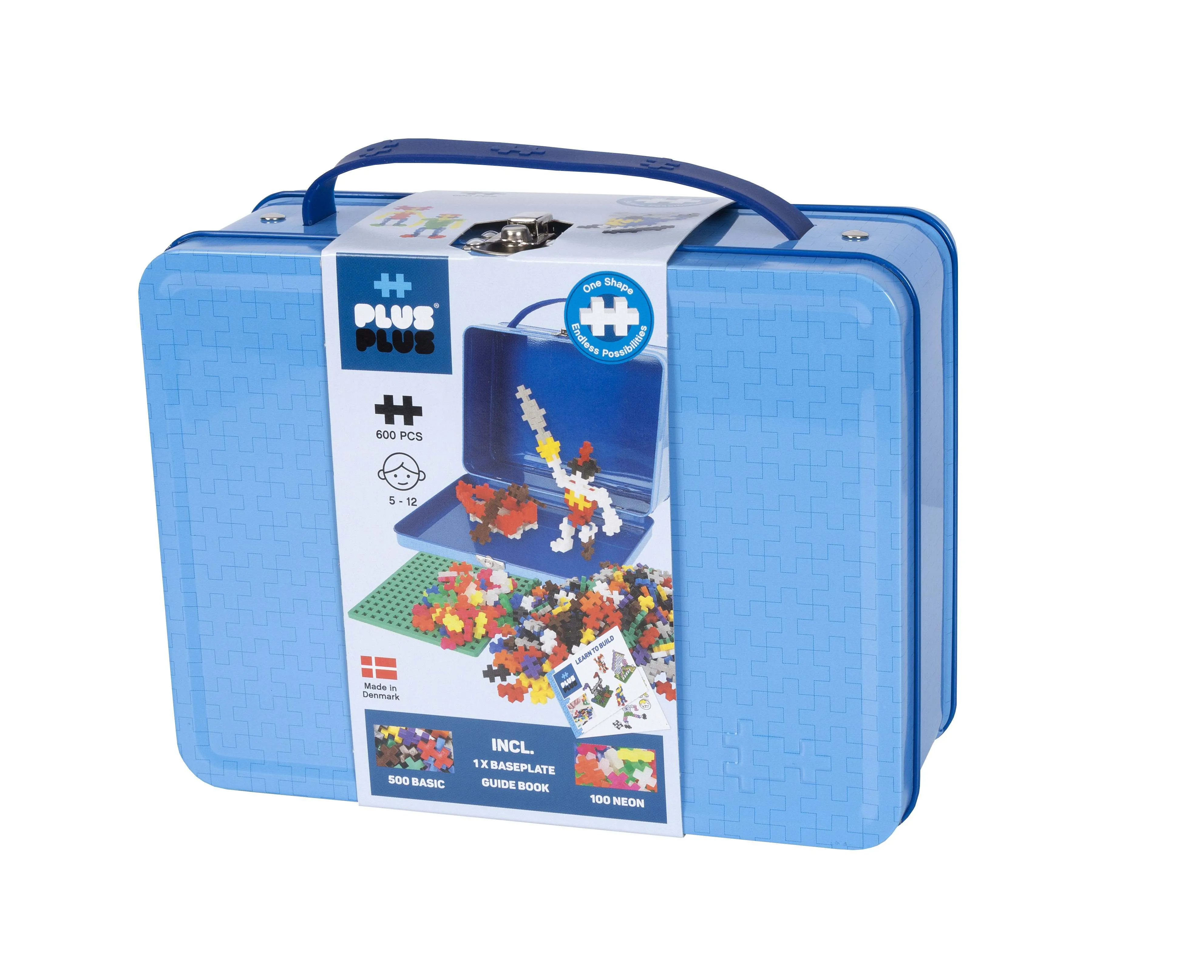 PLUS-PLUS Suitcase Basic Metal