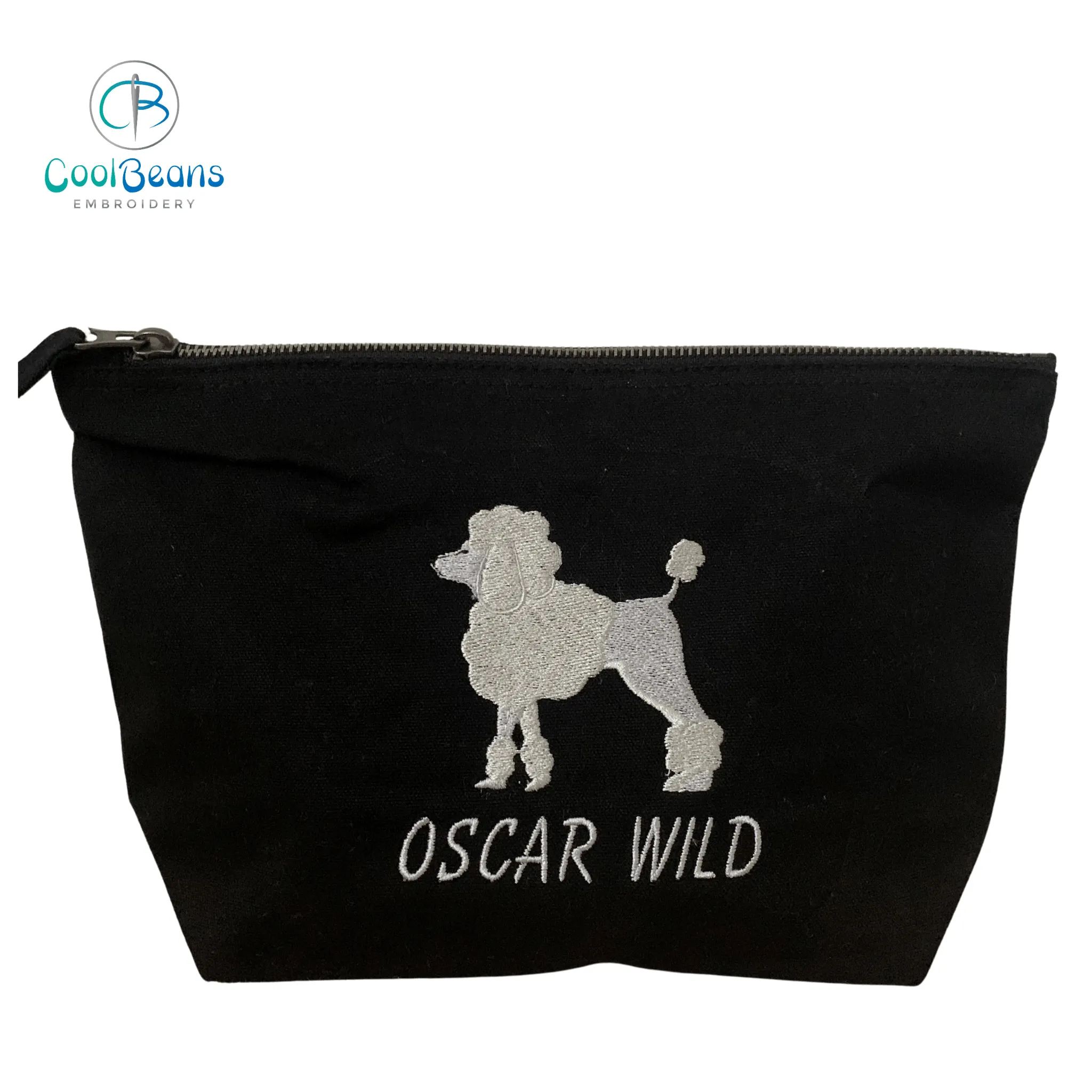 Poodle - Make Up / Accessory Bag - Personalised