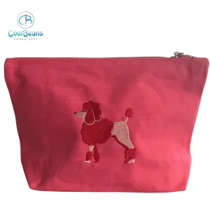 Poodle - Make Up / Accessory Bag - Personalised