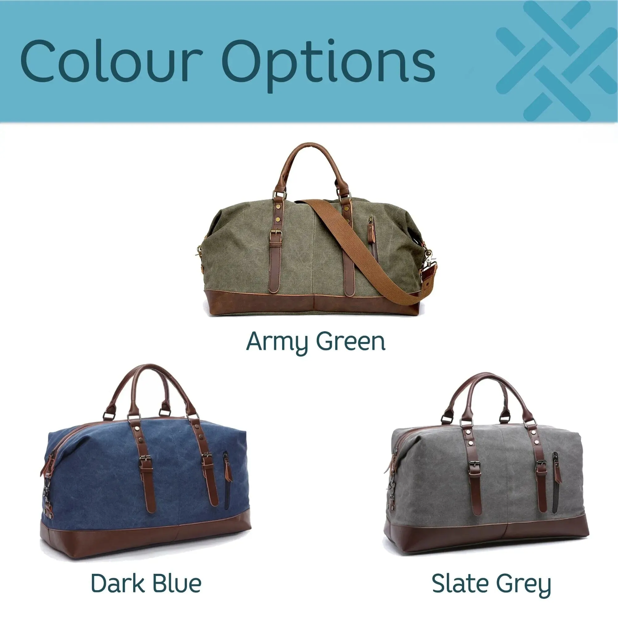 Premium Collection Large Canvas Holdall