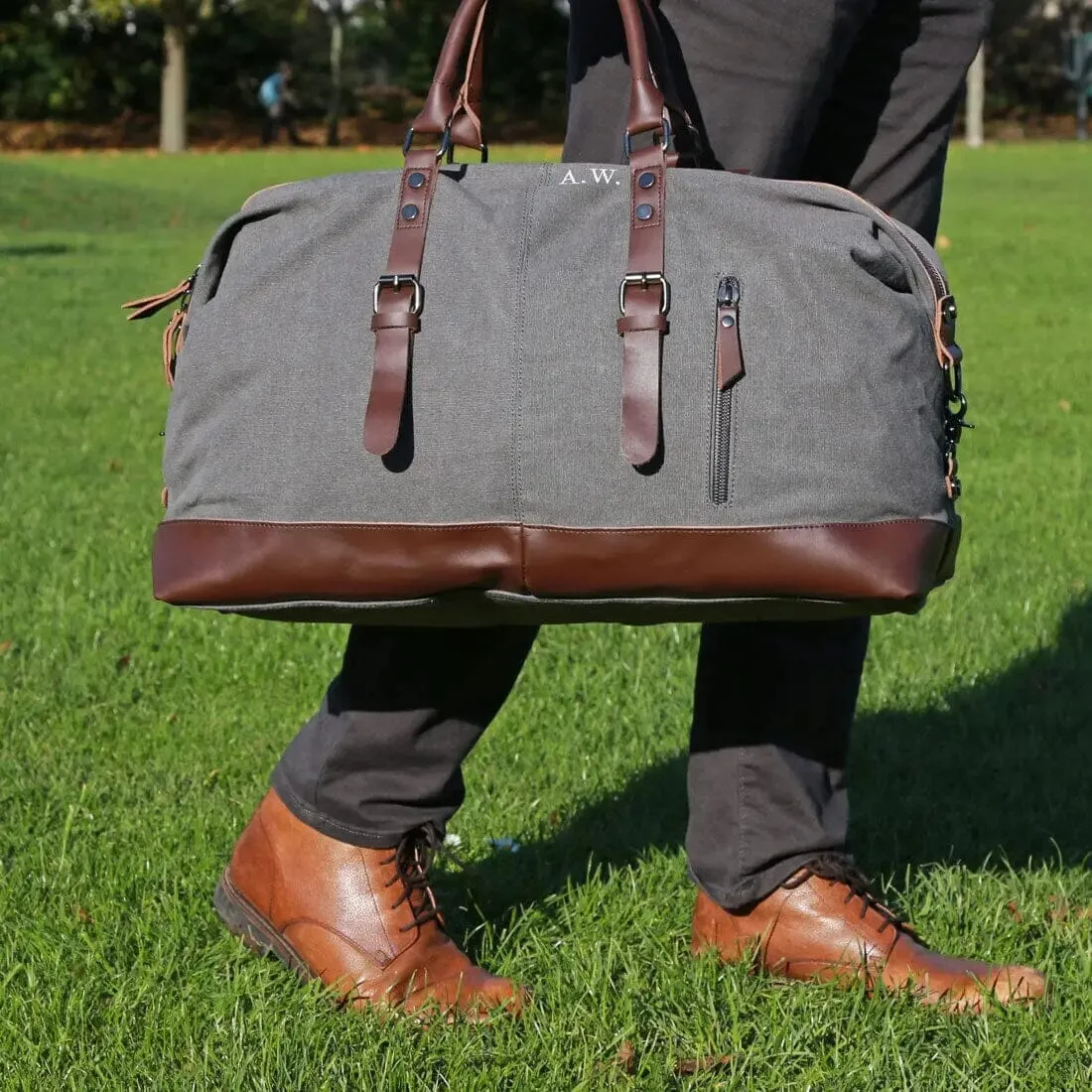 Premium Collection Large Canvas Holdall