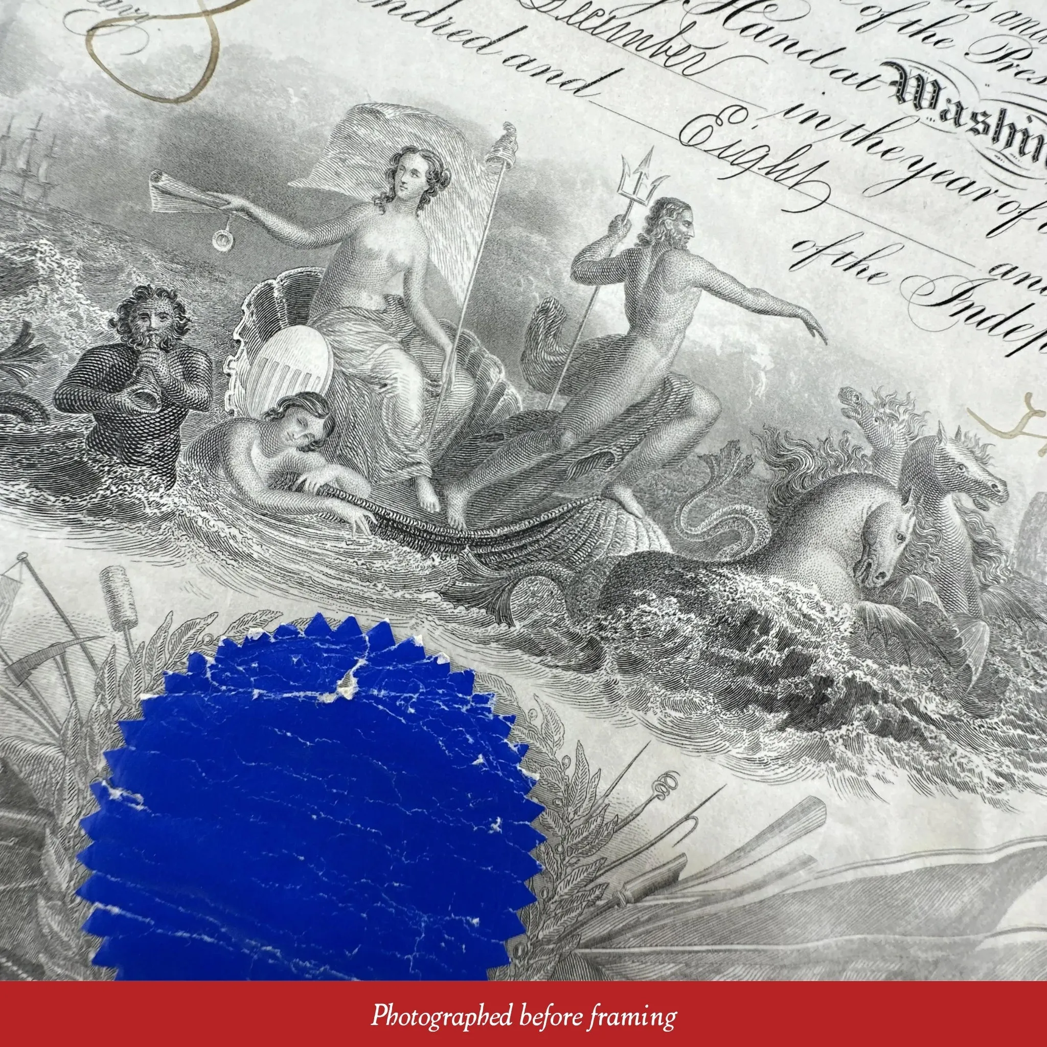 President Theodore Roosevelt Naval Appointment — Signed December 23, 1908